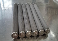 5um Stainless Steel Wire Mesh Pleated Filter Element High Pressure